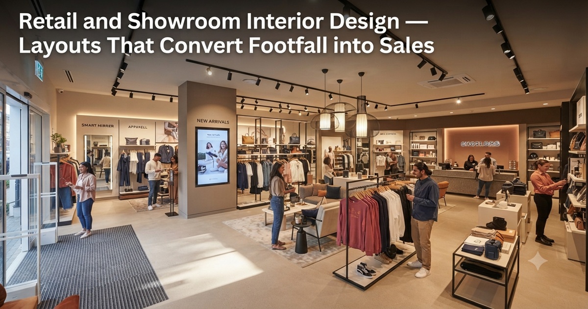 Retail & Showroom Interior Design