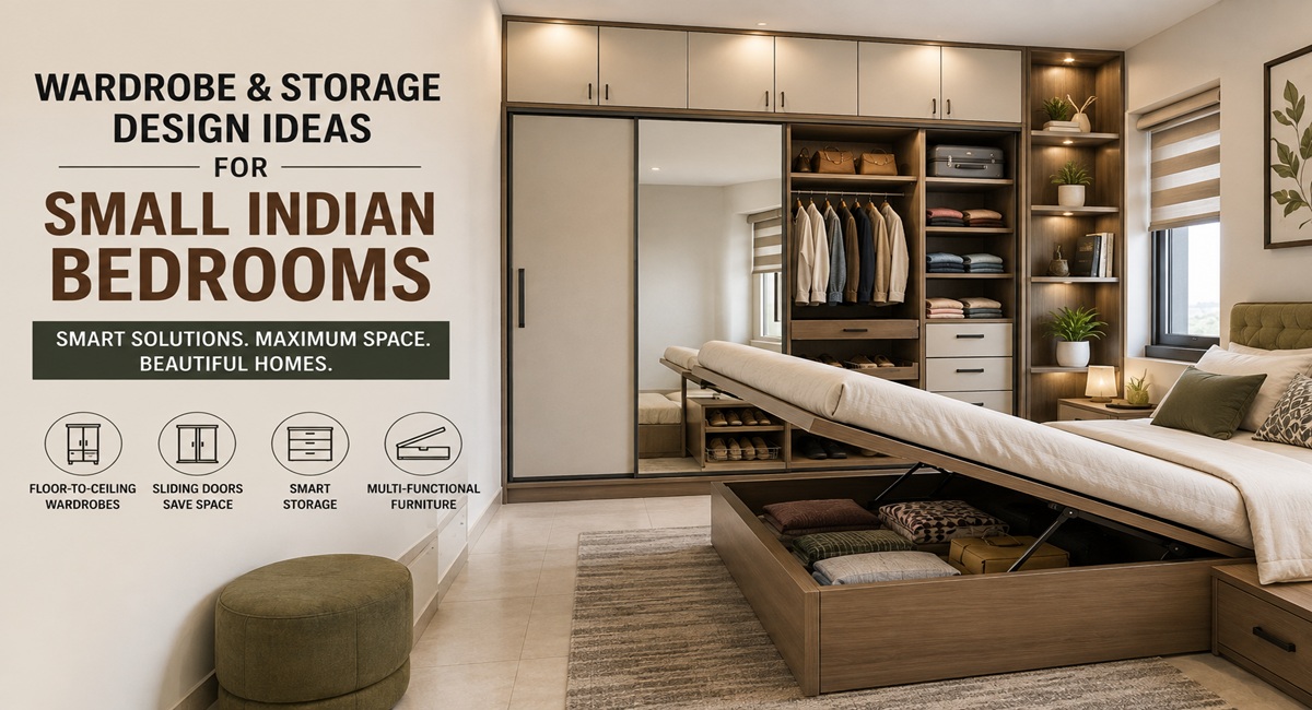 Smart Wardrobe Ideas for Small Bedrooms
