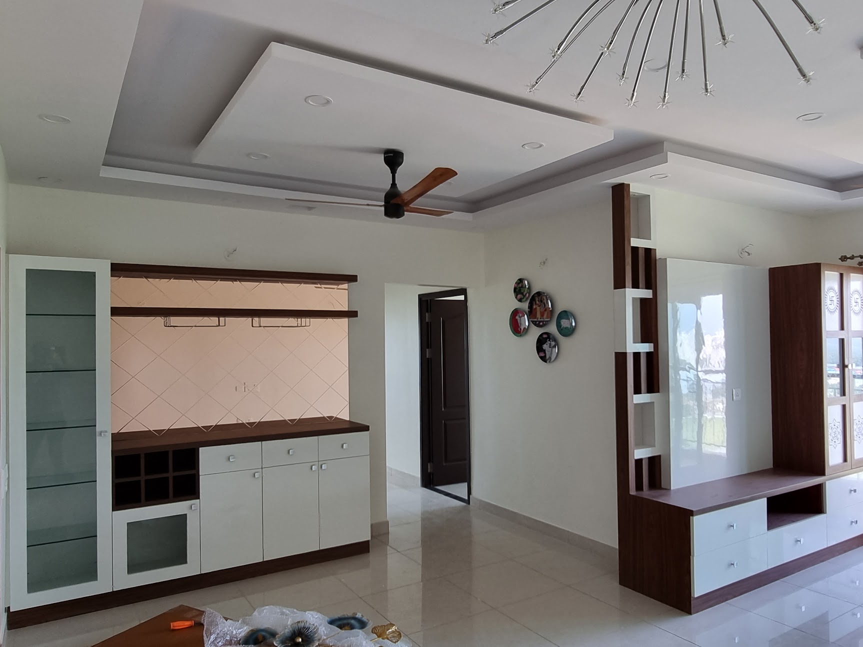 The Walnut & Gloss Minimalist Apartment